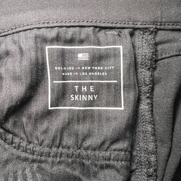 Ayr Jeans Women 29 Black Pants The Skinny Stretch Preppy Classic Capsule Staple - Picture 4 of 9